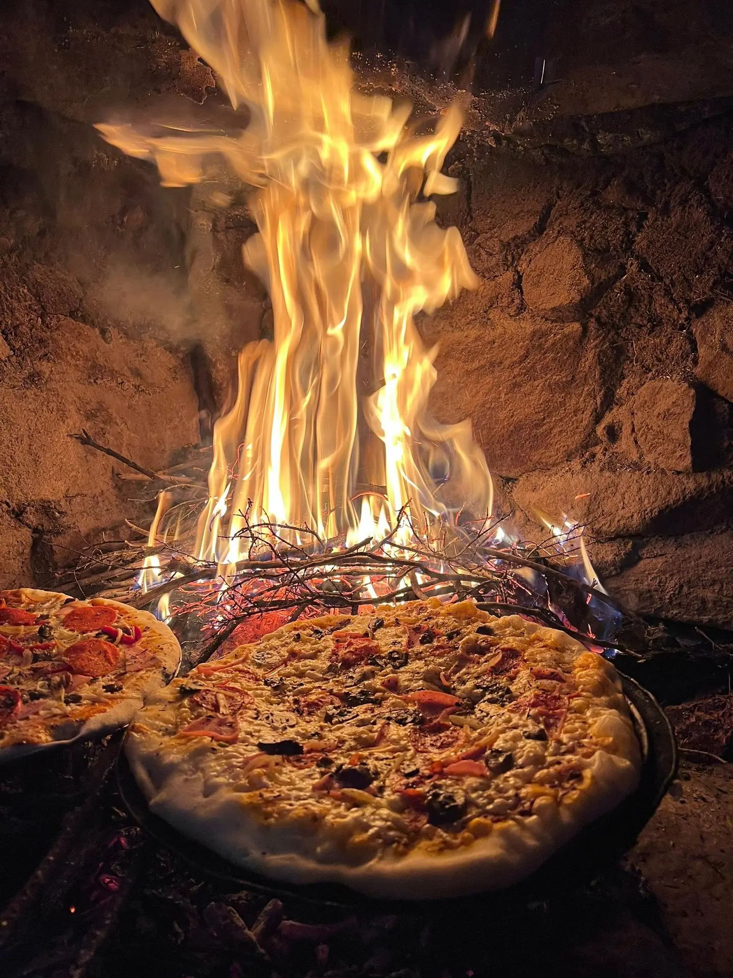 Pizza a leña - Alto de la Vieja, Cabimbu